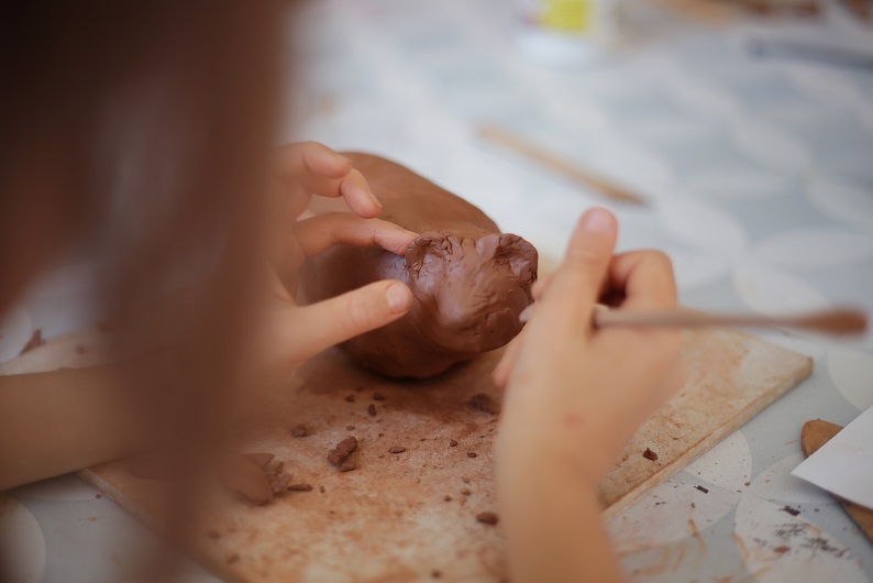 Ateliers SCULPTURE, modelage terre 