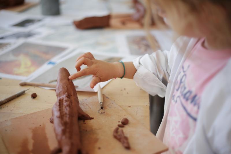 Ateliers SCULPTURE, modelage terre 