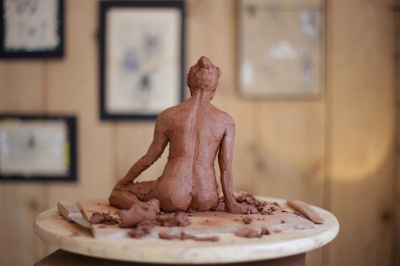 Stages SCULPTURE, les samedis 4 h avec Modèle vivant
