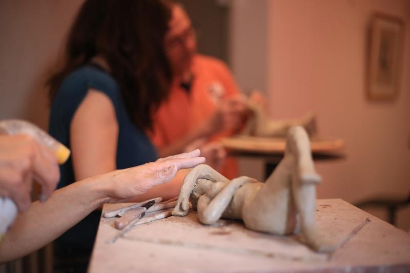 Stages SCULPTURE, les samedis 4 h avec Modèle vivant