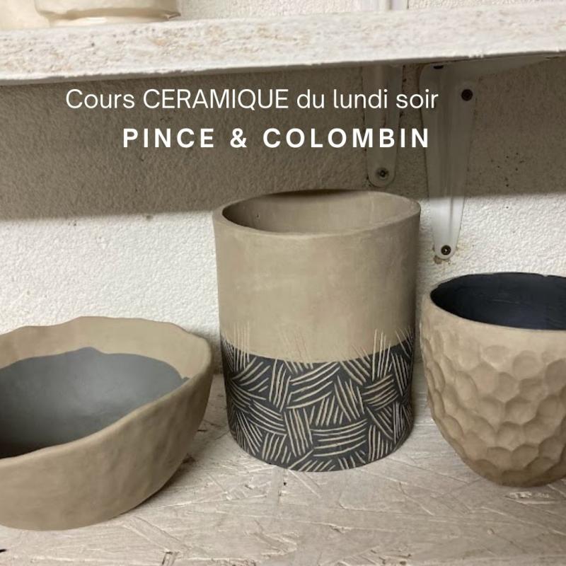 Cours CERAMIQUE du lundi soir 